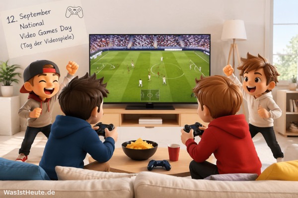 National Video Games Day (Tag der Videospiele) ist am 12. September: Ehrung digitaler Spielkultur weltweit