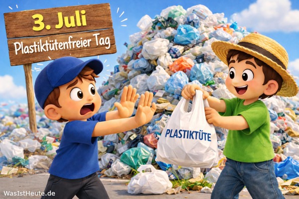 Plastiktütenfreier Tag ist am 3. Juli: Globaler Einsatz gegen Einwegplastik