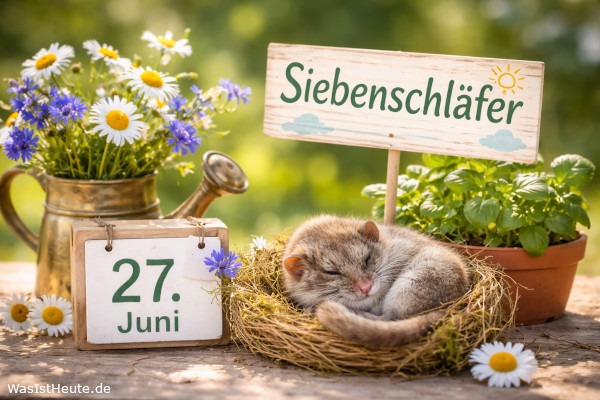 Siebenschläfer ist am 27. Juni: Wetterregel mit alter Bauernweisheit