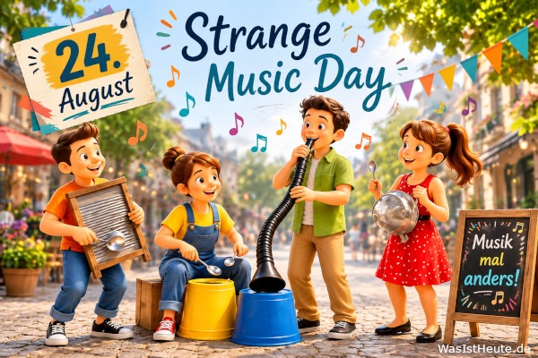 Strange Music Day ist am 24. August: Kreativer Tag für ungewöhnliche Klänge