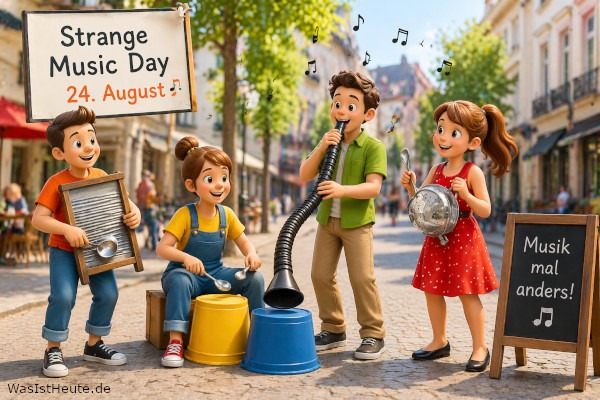 Strange Music Day ist am 24. August: Kreativer Tag für ungewöhnliche Klänge