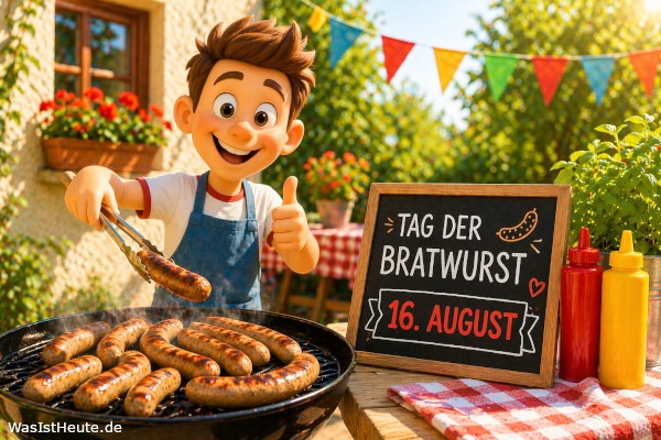 Tag der Bratwurst ist am 16. August: Tradition rund um die beliebte Wurst