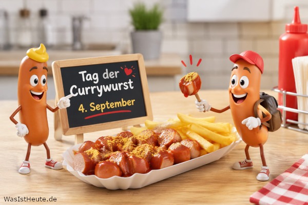 Tag der Currywurst ist am 4. September: Würdigung eines deutschen Imbissklassikers