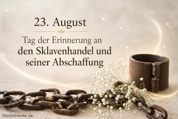 Tag der Erinnerung an den Sklavenhandel und seiner Abschaffung ist am 23. August: Internationaler Gedenktag gegen Sklaverei