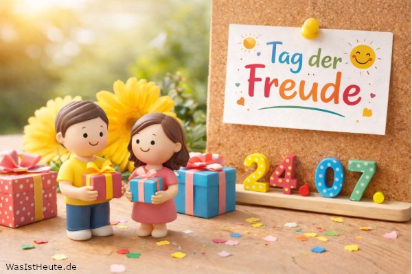 Tag der Freude ist am 24. Juli: Ein Anlass für positive Gesten und gute Stimmung