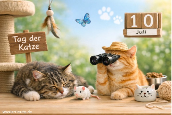 Tag der Katze ist am 10. Juli: Würdigung der Samtpfoten