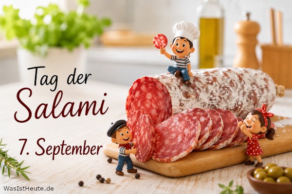 Tag der Salami ist am 7. September: Würdigung eines beliebten Wurstklassikers