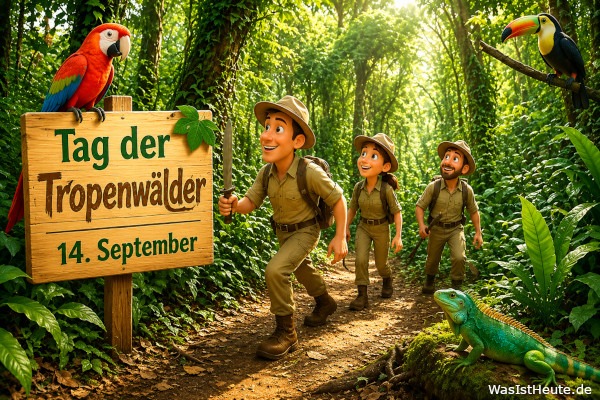 Tag der Tropenwälder ist am 14. September: Schutz und Aufmerksamkeit für Regenwälder