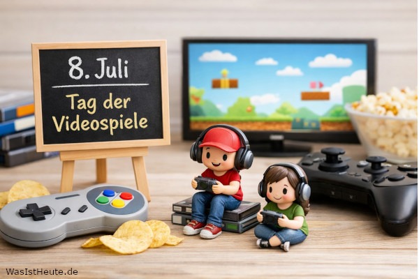 Tag der Videospiele ist am 8. Juli: Ein inoffizieller Gedenktag für Gamingkultur