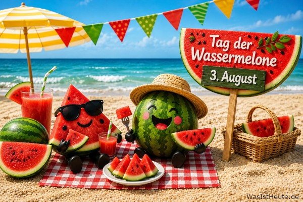 Tag der Wassermelone ist am 3. August: Sommerlicher Genuss und Brauchtum