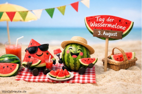Tag der Wassermelone ist am 3. August: Sommerlicher Genuss und Brauchtum