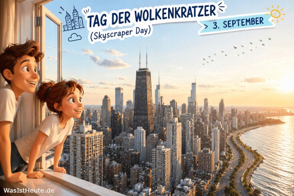Tag der Wolkenkratzer (Skyscraper Day) ist am 3. September: Würdigt hohe Bauwerke und ihre Geschichte