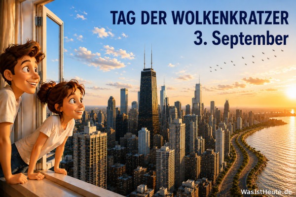 Tag der Wolkenkratzer (Skyscraper Day) ist am 3. September: Würdigt hohe Bauwerke und ihre Geschichte