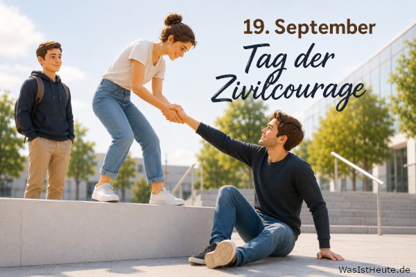 Tag der Zivilcourage ist am 19. September: Zeichen gegen Wegsehen setzen