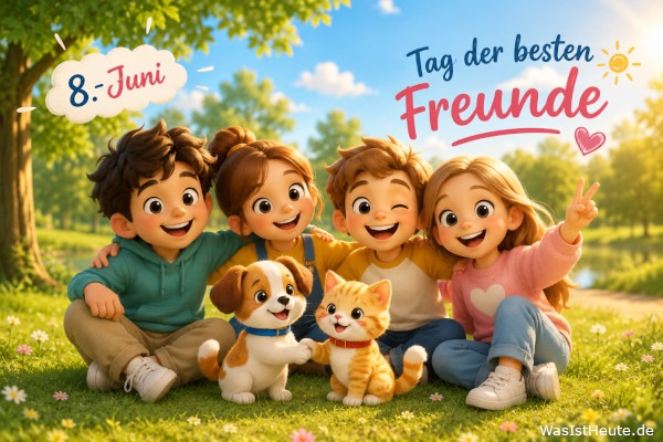Tag der besten Freunde ist am 8. Juni: Freundschaft würdigen und Zeit teilen