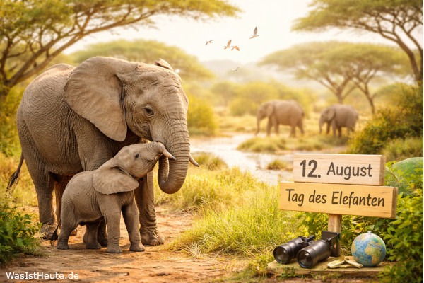 Tag des Elefanten ist am 12. August: Schutz und Aufmerksamkeit für Elefanten