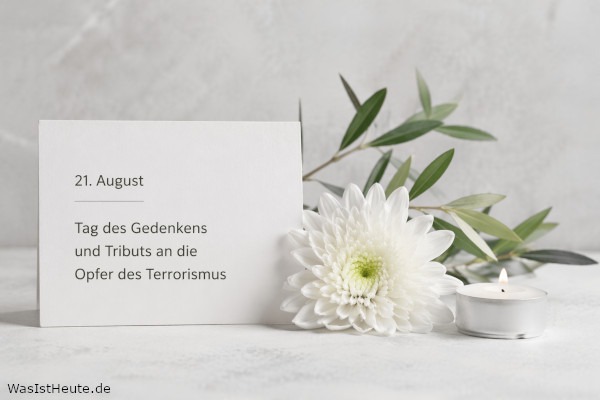 Tag des Gedenkens und Tributs an die Opfer des Terrorismus ist am 21. August: Internationaler Gedenktag für Opfer und Hinterbliebene
