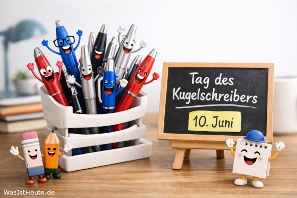 Tag des Kugelschreibers ist am 10. Juni: Erinnerung an seine Erfindung