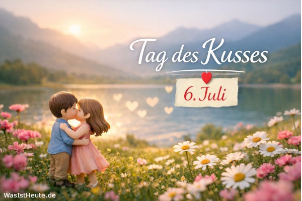 Tag des Kusses ist am 6. Juli: Liebevolle Geste im Mittelpunkt