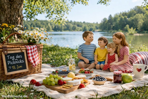 Tag des Picknicks ist am 18. Juni: Geselliges Essen im Freien