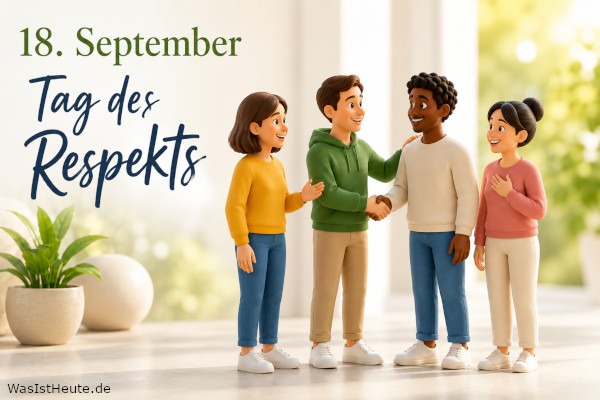 Tag des Respekts ist am 18. September: Anerkennung für achtsames Miteinander