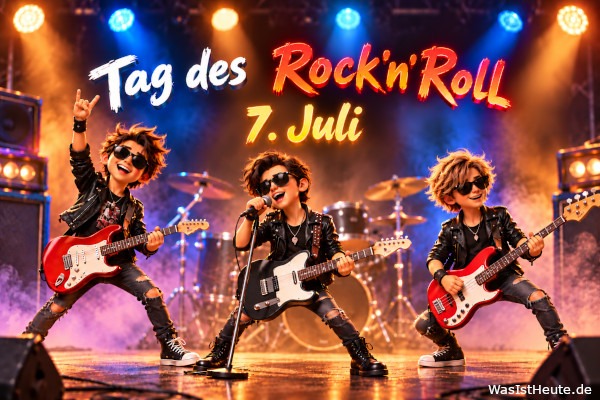 Tag des Rock’n’Roll ist am 7. Juli: Erinnerung an Musikgeschichte