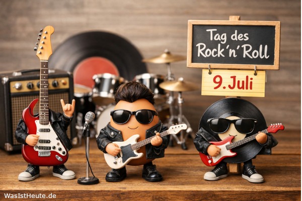 Tag des Rock’n’Roll ist am 9. Juli: Erinnerung an Musikgeschichte