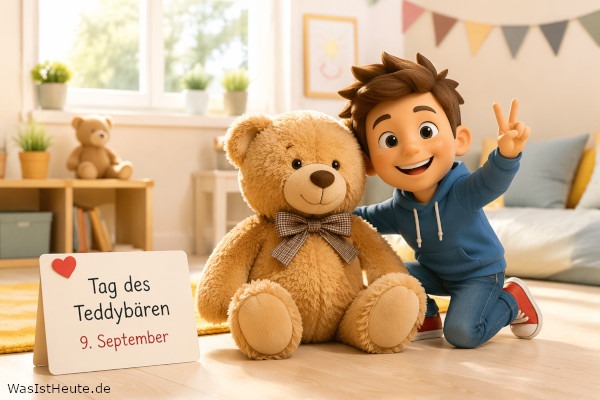 Tag des Teddybären ist am 9. September: Erinnerungen an Kindheit und Trostspender