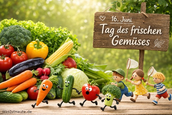 Tag des frischen Gemüses ist am 16. Juni: Frische Vielfalt bewusst genießen