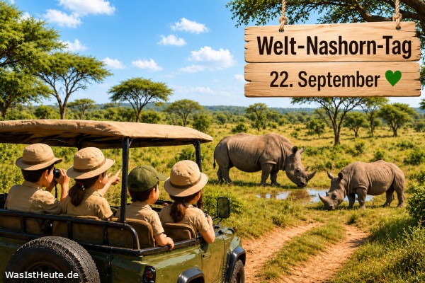 Welt-Nashorn-Tag ist am 22. September: Schutz bedrohter Tiere im Blick