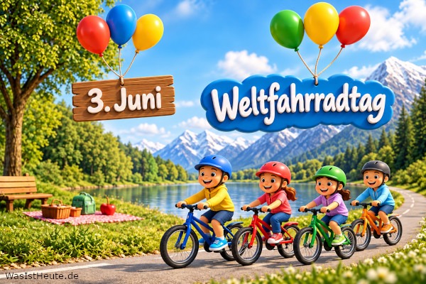 Weltfahrradtag ist am 3. Juni: Globaler Tag fürs Rad
