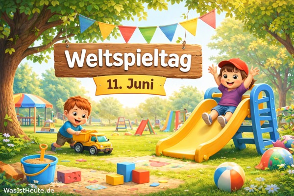 Weltspieltag ist am 11. Juni: Aktion für Kinder und Spielraum