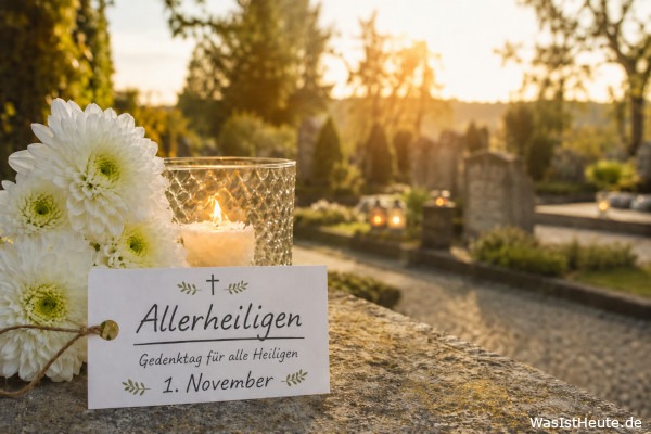Allerheiligen ist am 1. November: Gedenken an verstorbene Heilige
