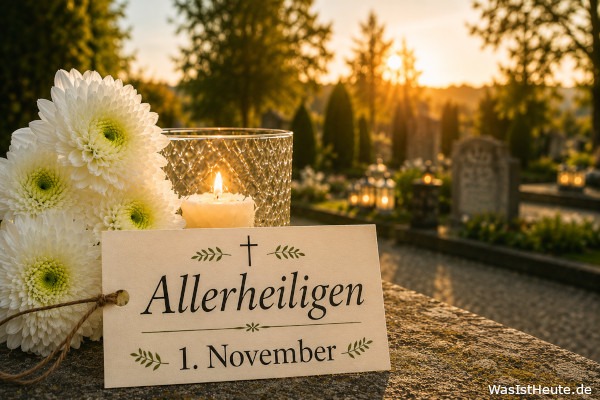 Allerheiligen ist am 1. November: Gedenken an verstorbene Heilige