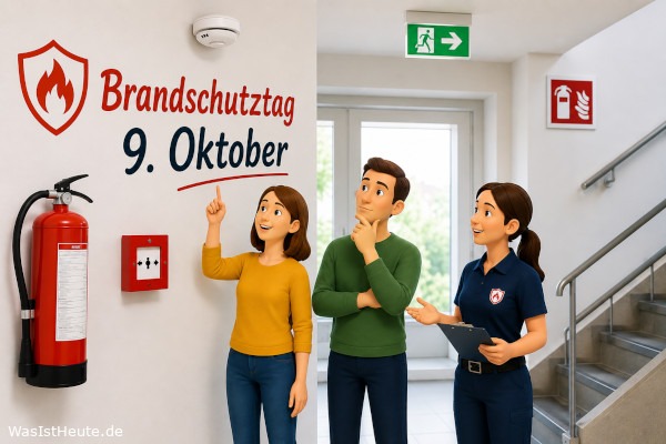 Brandschutztag ist am 9. Oktober: Maßnahmen gegen Feuergefahren