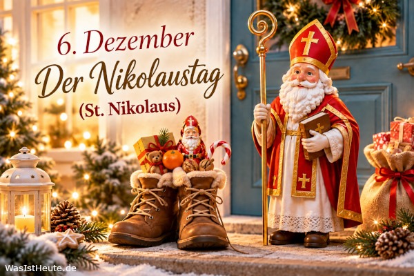 Der Nikolaustag (St. Nikolaus) ist am 6. Dezember: Brauchtum mit langer christlicher Tradition