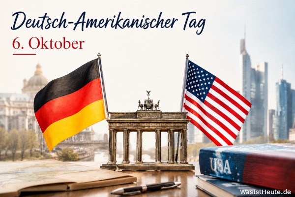 Deutsch-Amerikanischer Tag ist am 6. Oktober: Erinnerung an deutsch-amerikanische Beziehungen