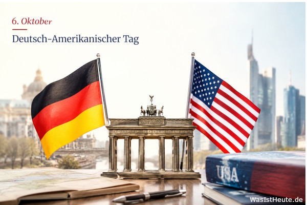 Deutsch-Amerikanischer Tag ist am 6. Oktober: Erinnerung an deutsch-amerikanische Beziehungen