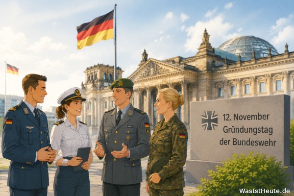 Gründungstag der Bundeswehr ist am 12. November: Beginn der deutschen Streitkräfte