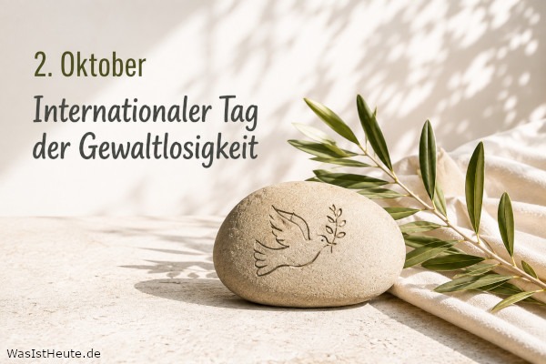 Internationaler Tag der Gewaltlosigkeit ist am 2. Oktober: Erinnerung an friedliches Handeln