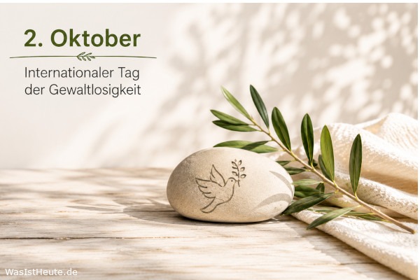 Internationaler Tag der Gewaltlosigkeit ist am 2. Oktober: Erinnerung an friedliches Handeln