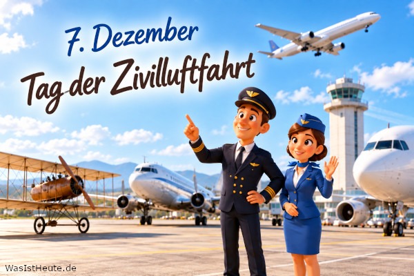 Internationaler Tag der Zivilluftfahrt ist am 7. Dezember: Luftverkehr verbindet Staaten weltweit
