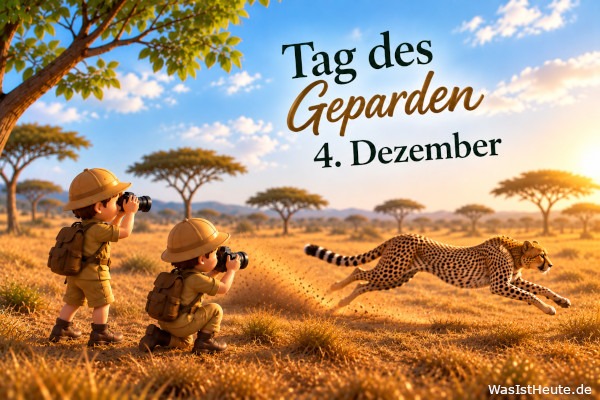 Internationaler Tag des Geparden ist am 4. Dezember: Bedrohte Raubkatze im Blickpunkt