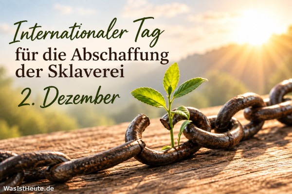 Internationaler Tag für die Abschaffung der Sklaverei ist am 2. Dezember: Erinnerung an den Kampf gegen Ausbeutung