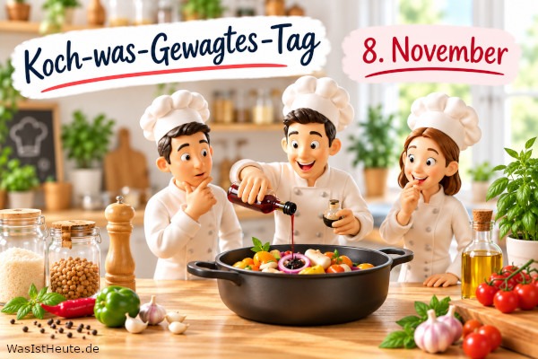 Koch-was-Gewagtes-Tag ist am 8. November: Ungewöhnliche Gerichte stehen im Mittelpunkt
