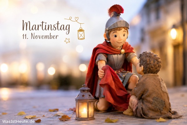 Martinstag (Sankt Martin) ist am 11. November: Laternen, Brauchtum und Gedenken