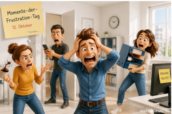 Momente-der-Frustration-Tag ist am 12. Oktober: Kleine Ärgernisse bewusst wahrnehmen
