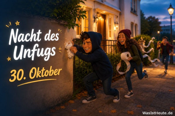 Nacht des Unfugs ist am 30. Oktober: Streiche vor Halloween