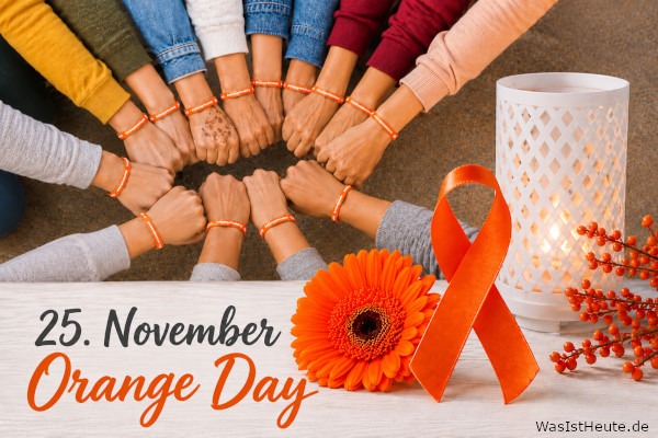 Orange Day ist am 25. November: Zeichen gegen Gewalt an Frauen