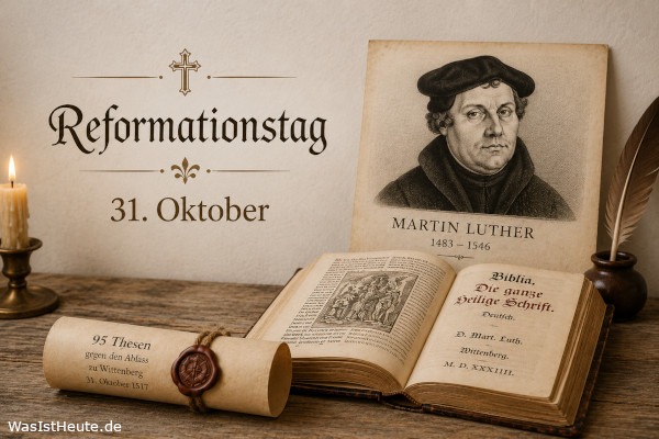 Reformationstag ist am 31. Oktober: Erinnerung an Luthers Thesenanschlag